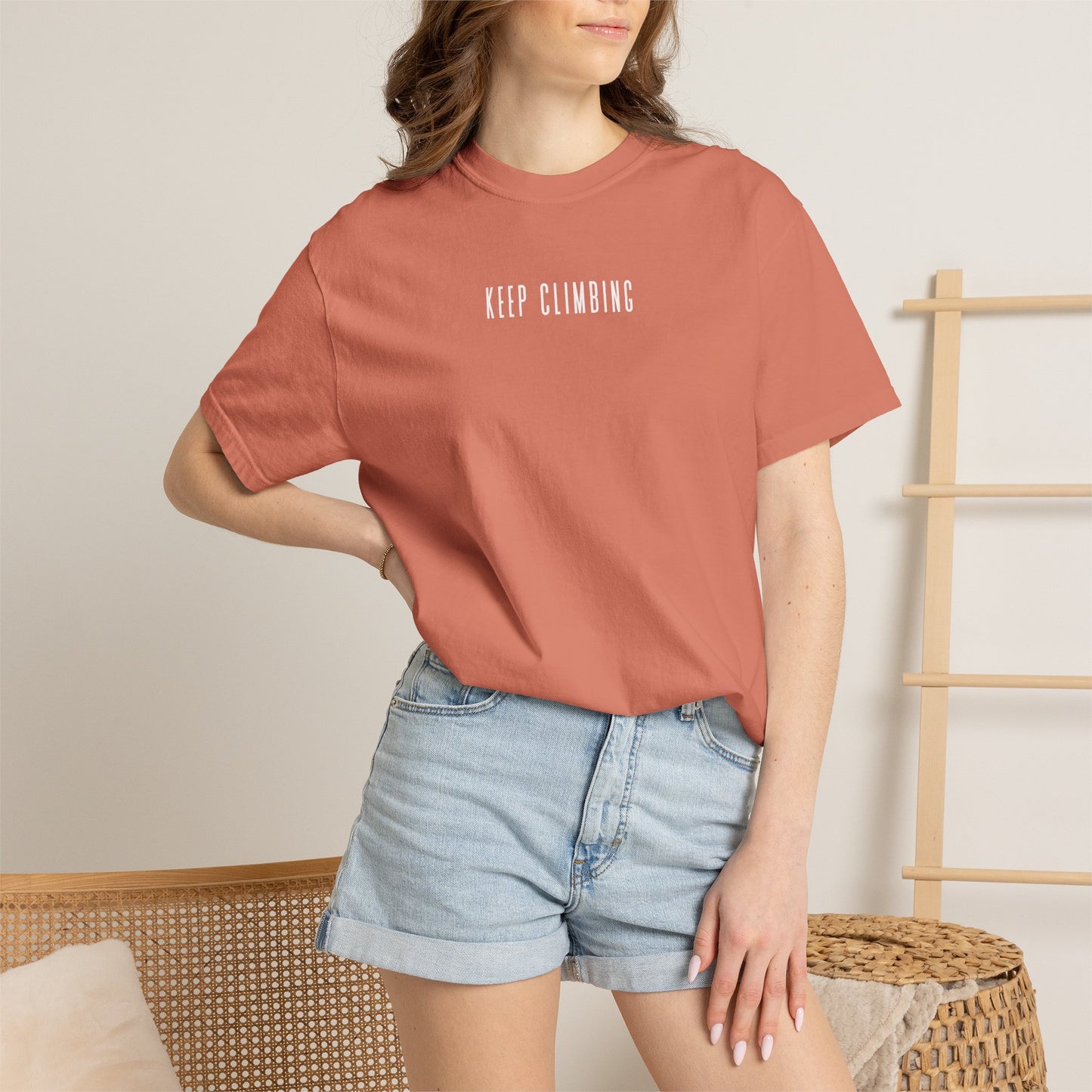 peach tree t-shirt (comfort colors)