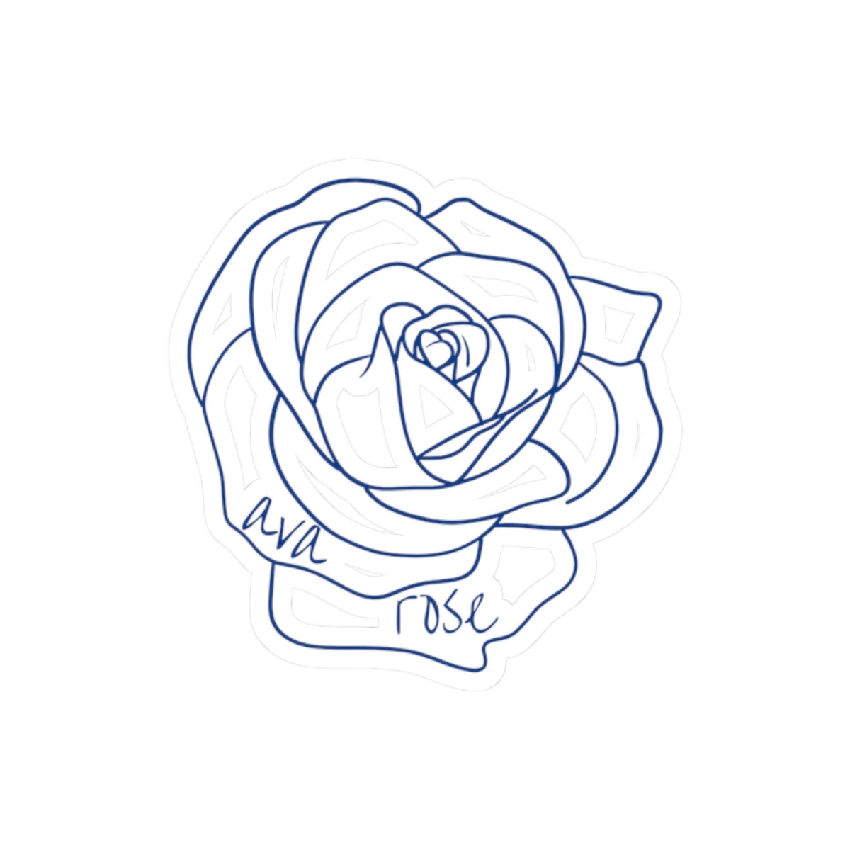 ava rose sticker