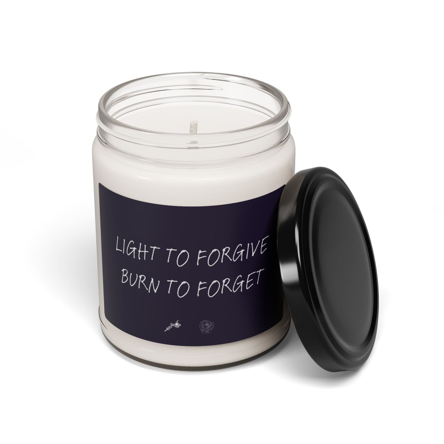 needle gun "forgive & forget" candle