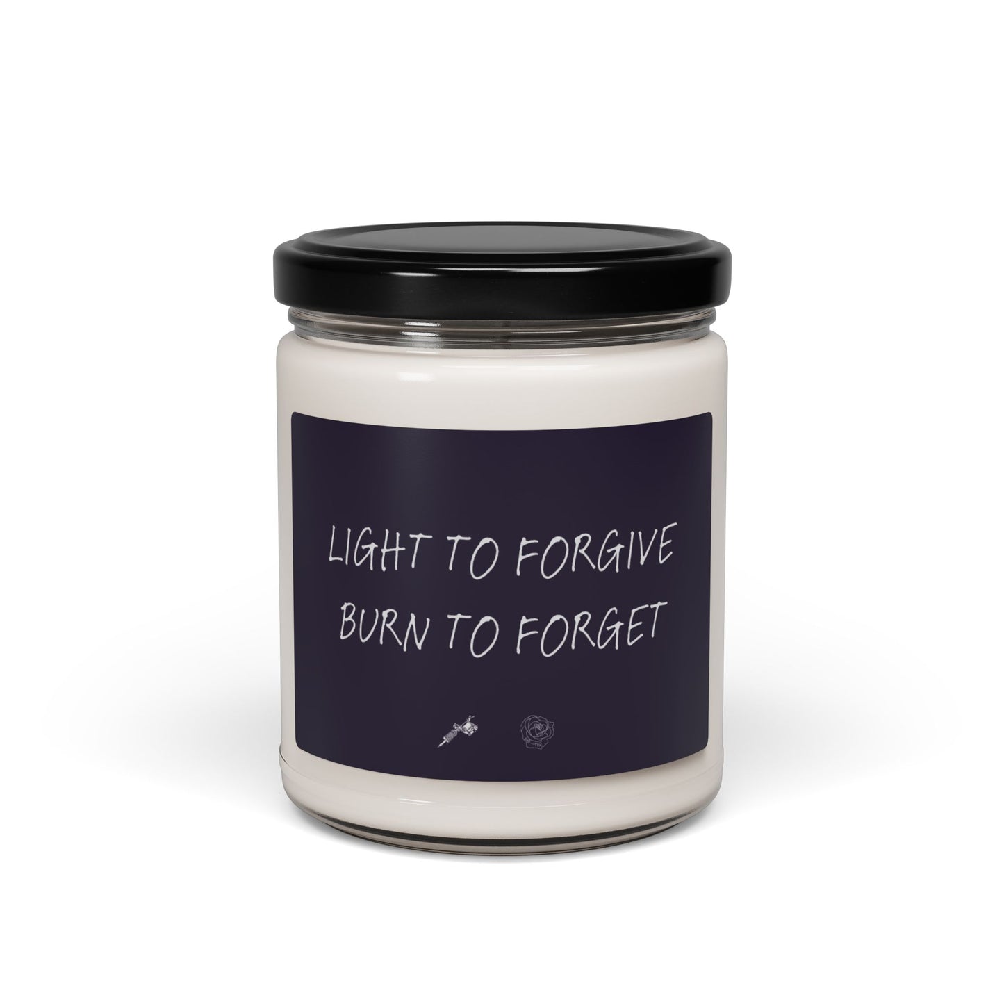 needle gun "forgive & forget" candle