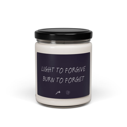 needle gun "forgive & forget" candle