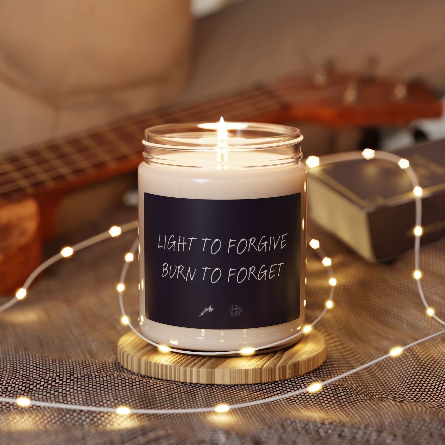 needle gun "forgive & forget" candle